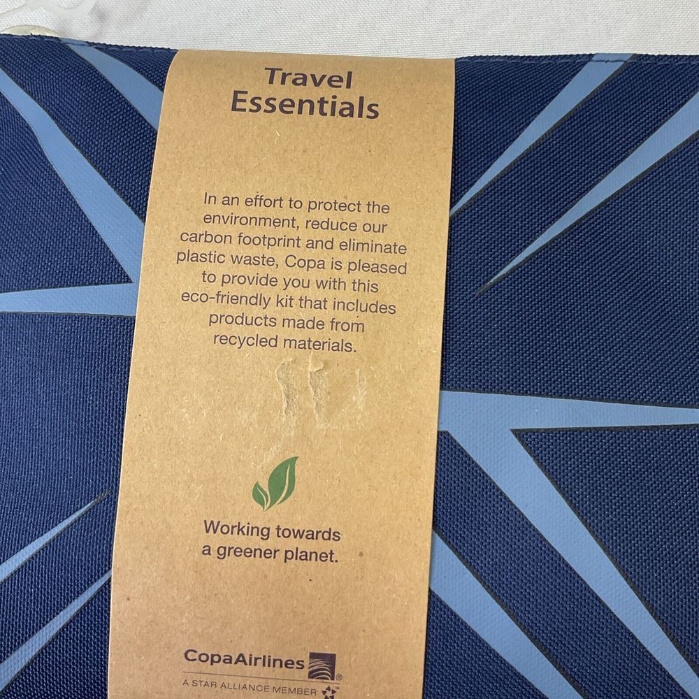 NEW Unopened Copa Airlines Amenity Travel Toiletry Kit/Bag Business Class - Picture 4 of 4
